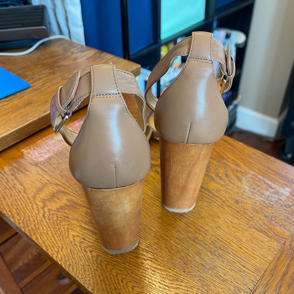 J. Crew Factory Ankle Strap Heels - Picture 2 of 6